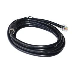 2M MINI DIN 6PIN TO RJ12 6P6C CONNECTOR CABLE FOR FANATEC PEDALS/SHIFTERS TO FANATEC WHEELS KABLE PS/2 TO RJ12 6PIN CABLE