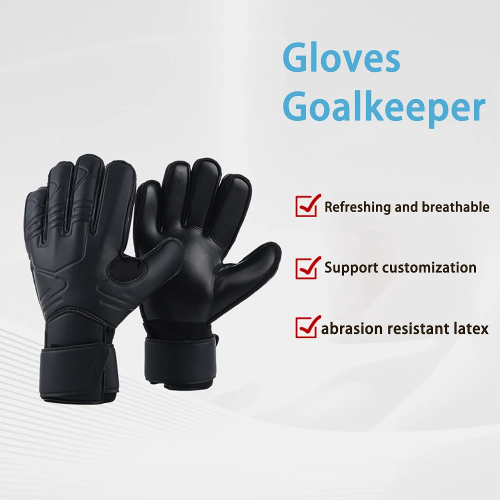 

Football Goalkeeper Gloves Adult And Children Wear-resistant Non Slip Latex Finger Protection Training Gloves