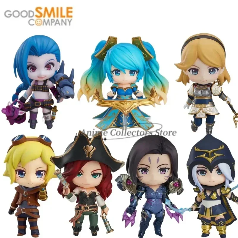 Good Smile Original Nendoroid GSC League of Legends Jinx Ezreal Luxanna Crownguard Kai Sa Ashe Sona Buvelle Anime Figures