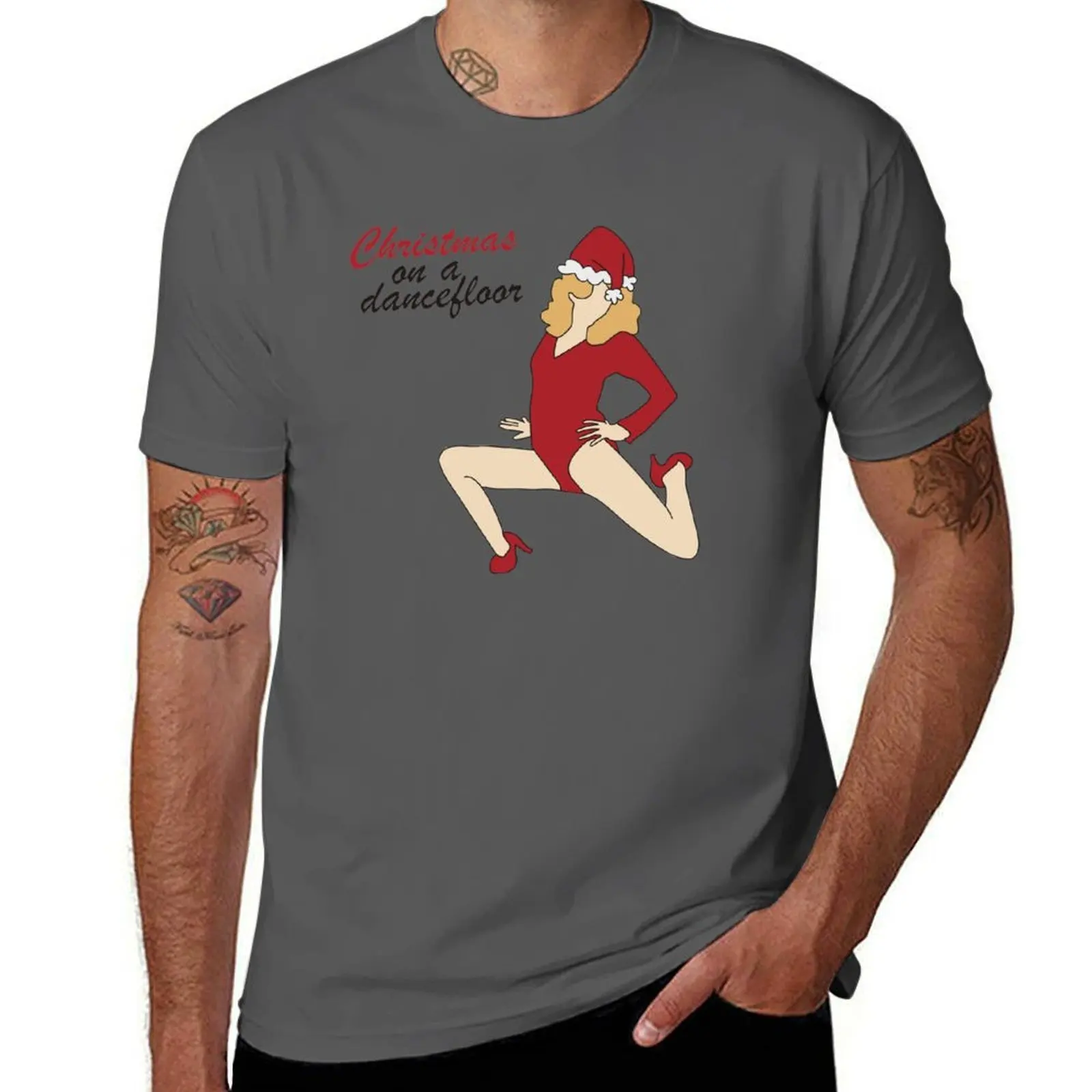 

a Christmas on Madonna Dancefloor Confessions T-Shirt Christmas Theme Tee Top