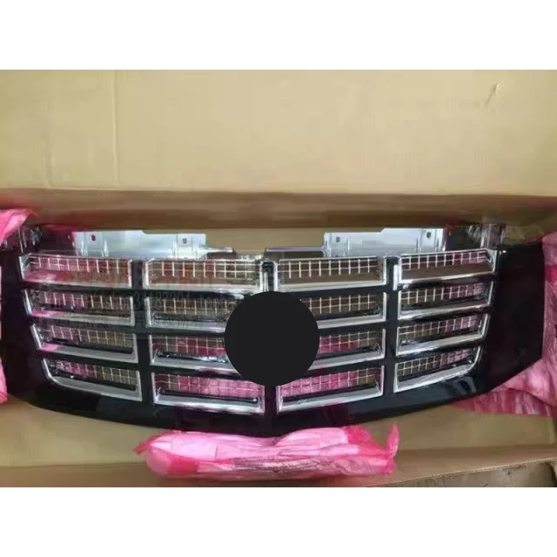 

Решетка радиатора автомобиля в сборе, модифицированная для Cadillac Escalade 2007-2014, сетка для решетки переднего бампера