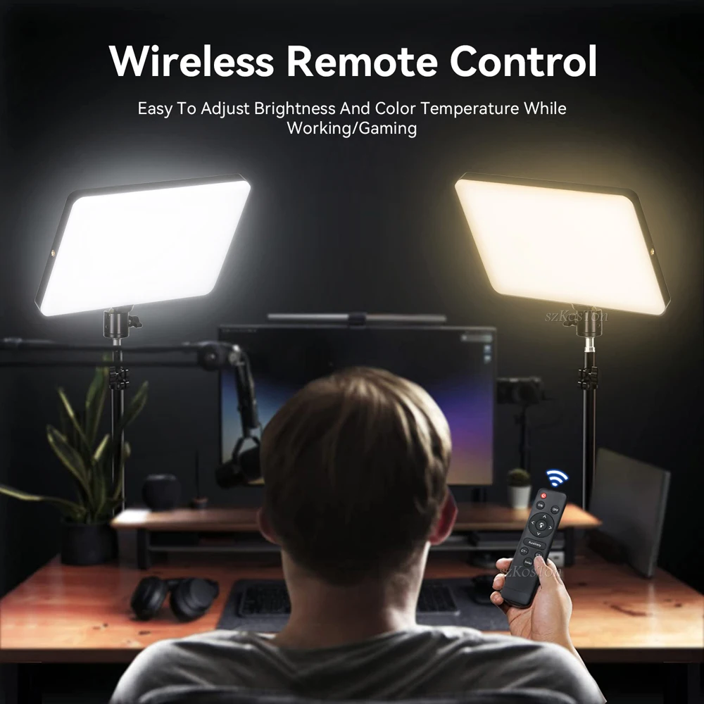 10Inch Đèn LED Video Vòng Bảng Điều Khiển 3200K-6000K Chụp Ảnh Chiếu Sáng Đèn Chân Vòng Đèn youTube Tiktok Live Stream