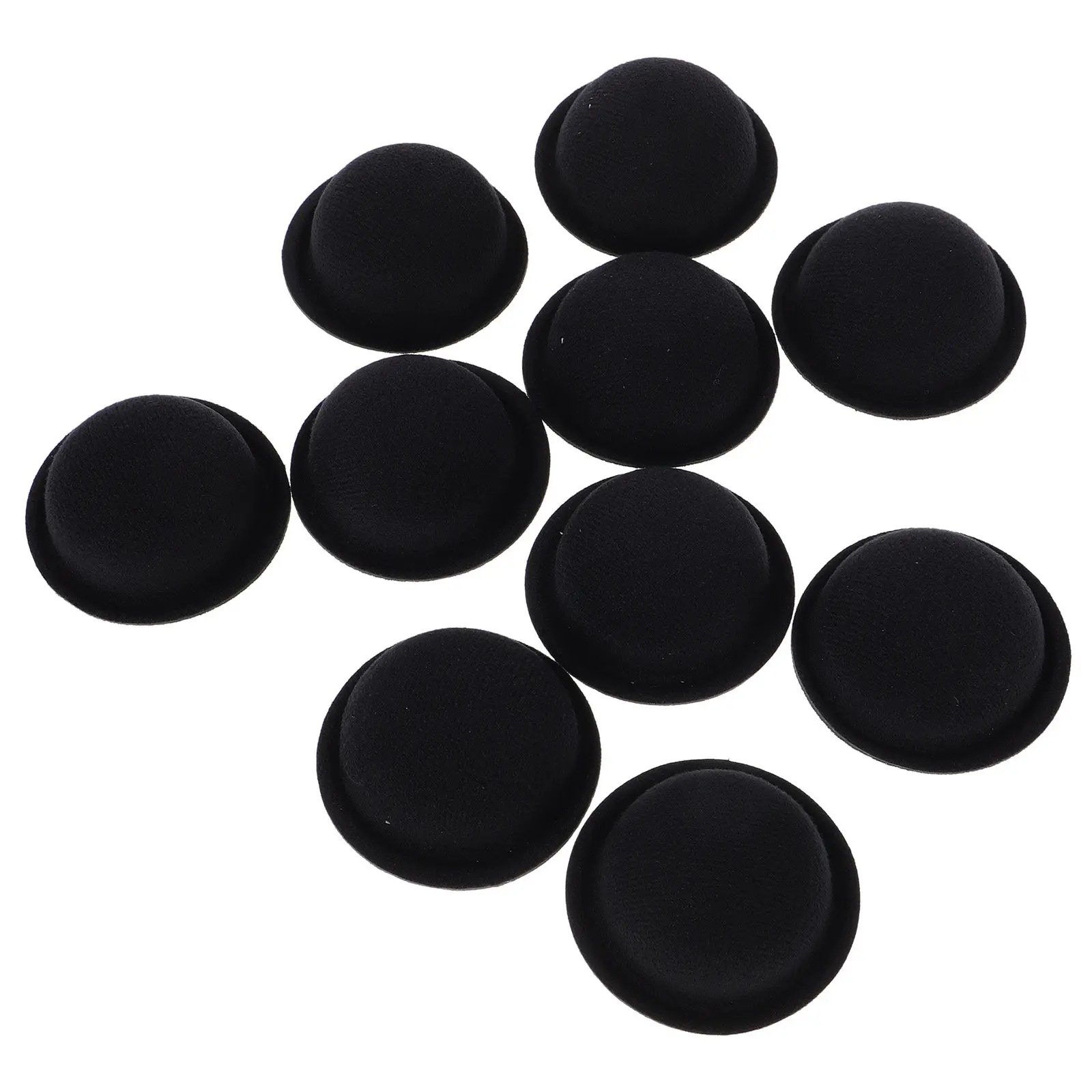 10Pcs Mini Hat for Crafts Exquisite Mini Top Hat Lightweight Portable for Hair Accessories Festival Decor DIY Craft