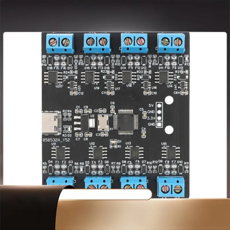 

USB To 8 Channel RS485 Serial Board RS485 Serial Port Board Multi-Channel Uart Hub RS485 Module-N35R