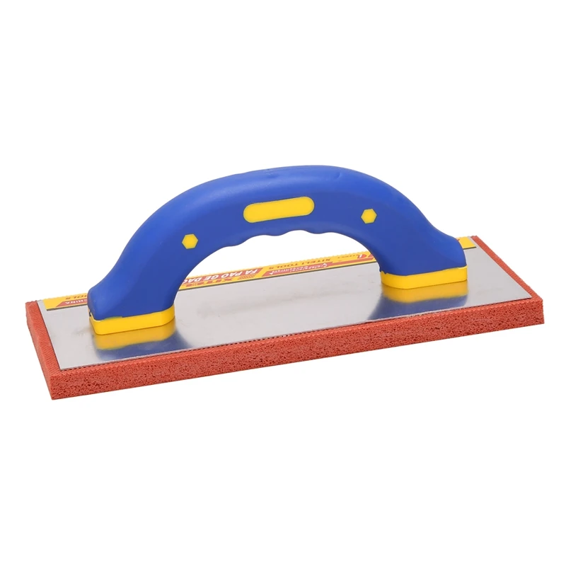 1 Rubber Foam Plastering Board, Hand-Held Tile Floor Grout, Floating Plastering Oil Skimming Mud Scraper Tiling Tool