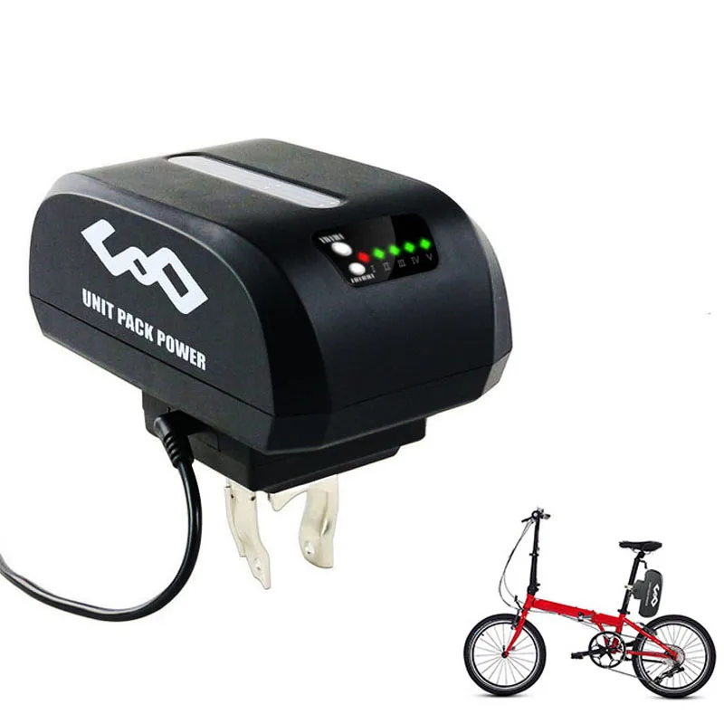 Electric Bicycle Seat Post EBike Battery, 36V, 14Ah, 12Ah, 10Ah, 18650 Sanyo Li-ion Cell for Bafang TSDZ2, 250W, 350W, 500W