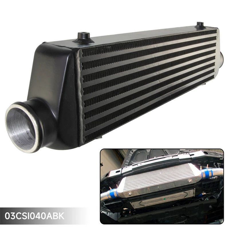 

High-Performance Universal Bar&Plate Front Mount Intercooler 550*140*64 FMIC 2.5" In/Outlet