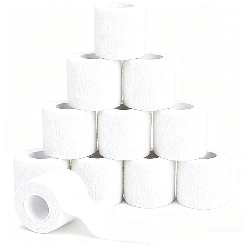 

Non Woven Self Adhesive Elastic Finger Wrap Bandage, Slim Design For Daily Sport Local Auxiliary Protection