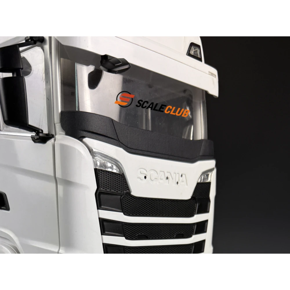 

Wiper Rockfall Guard for Tamiya 1/14 RC Truck Scania 770s Front Windshield Protection Cover 1:14 Tractor Trailer DIY Parts