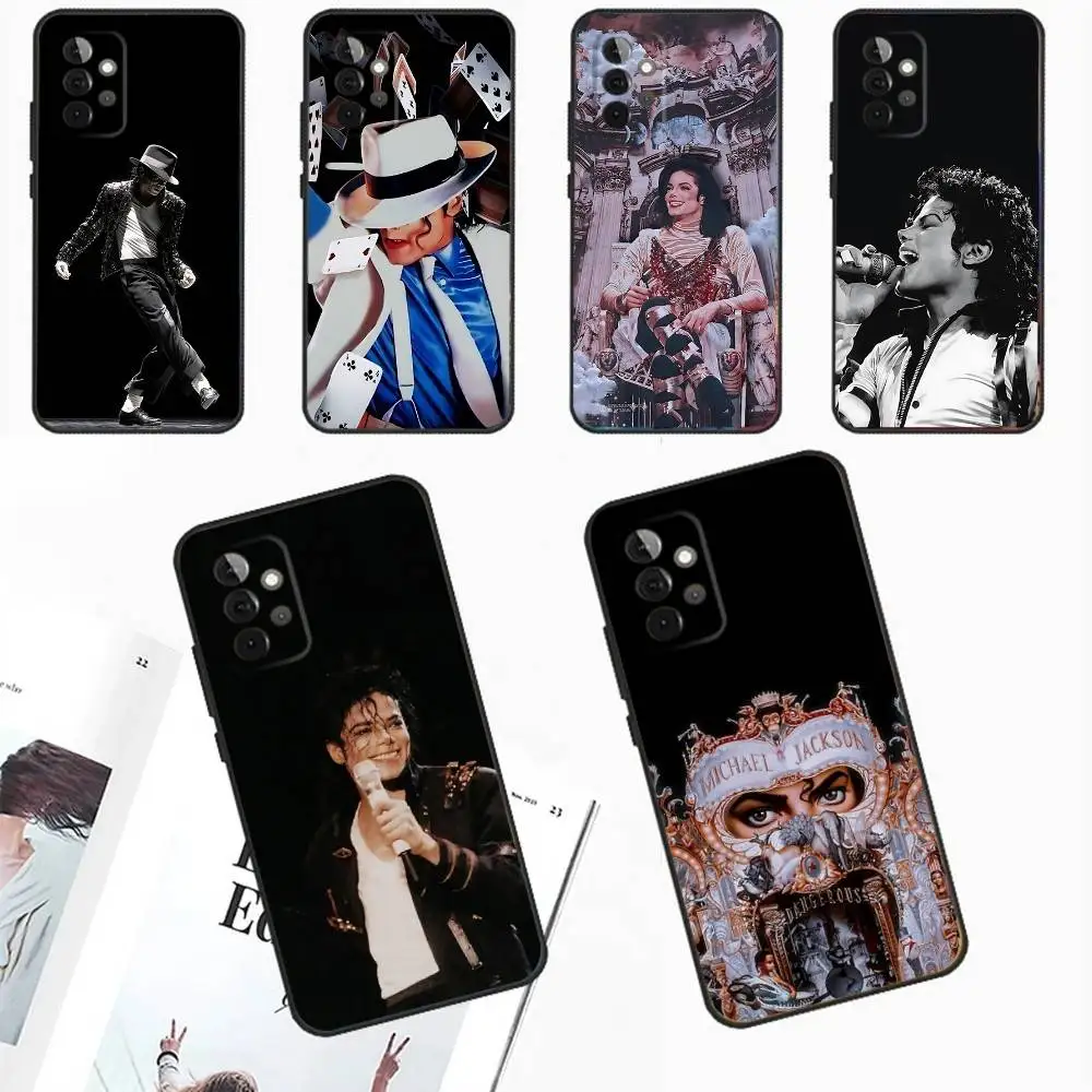 

Michael Singer J-Jackson Phone Case For Samsung Galaxy A13,A21s,A22,A31,A32,A52,A53,A71,A80,A91 Soft Black Phone Cover