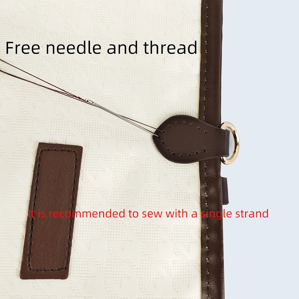 2pcs 4pcs Hand-Stitched DIY Buckle D Genuine Cowhide Leather Bag Straps Clip Connectors Hook Clasp Replacements