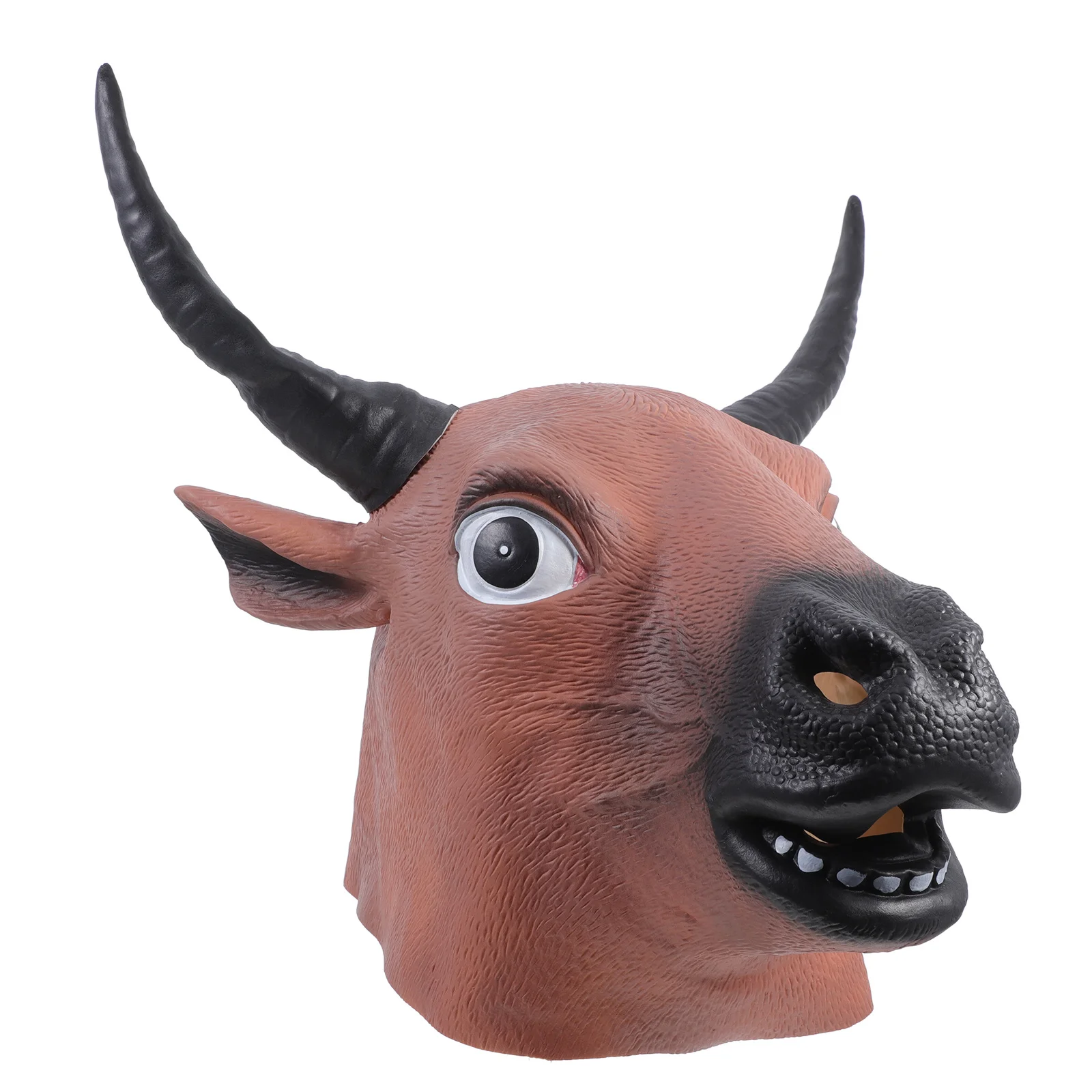 

1pc Cow Head Mask Halloween Party Costume Animal Headgear Cosplay Festival Decorative Mask Scary Funny Dress Up Props Animal