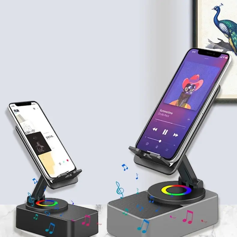 

Многофункциональная подставка для зарядного устройства для мобильного телефона, планшета и наушников, складная и портативная настольная подставка для беспроводной зарядки 3-в-1