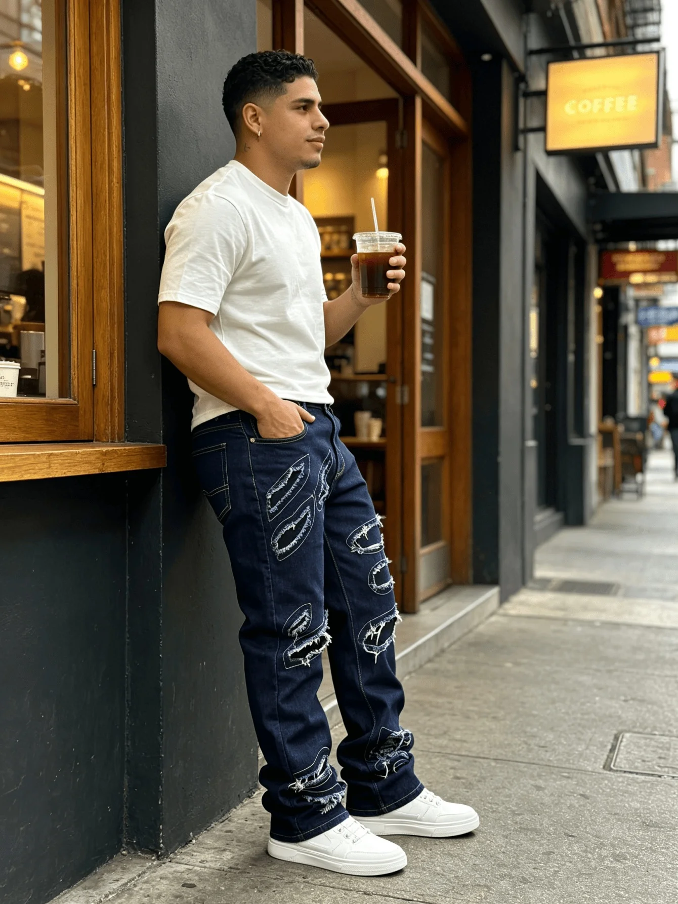Trendy denim trousers for all, trendy street style, Halloween limited edition, Black Friday limited edition