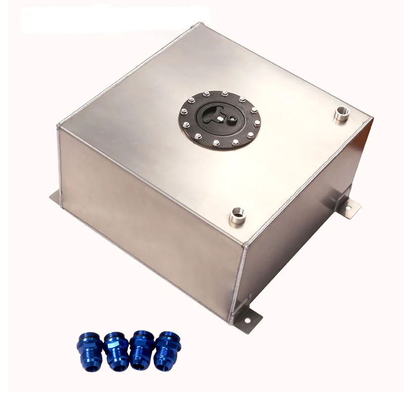 Custom tuning parts 10 Gallon aluminum fuel cell/Fuel surge tank with sensor