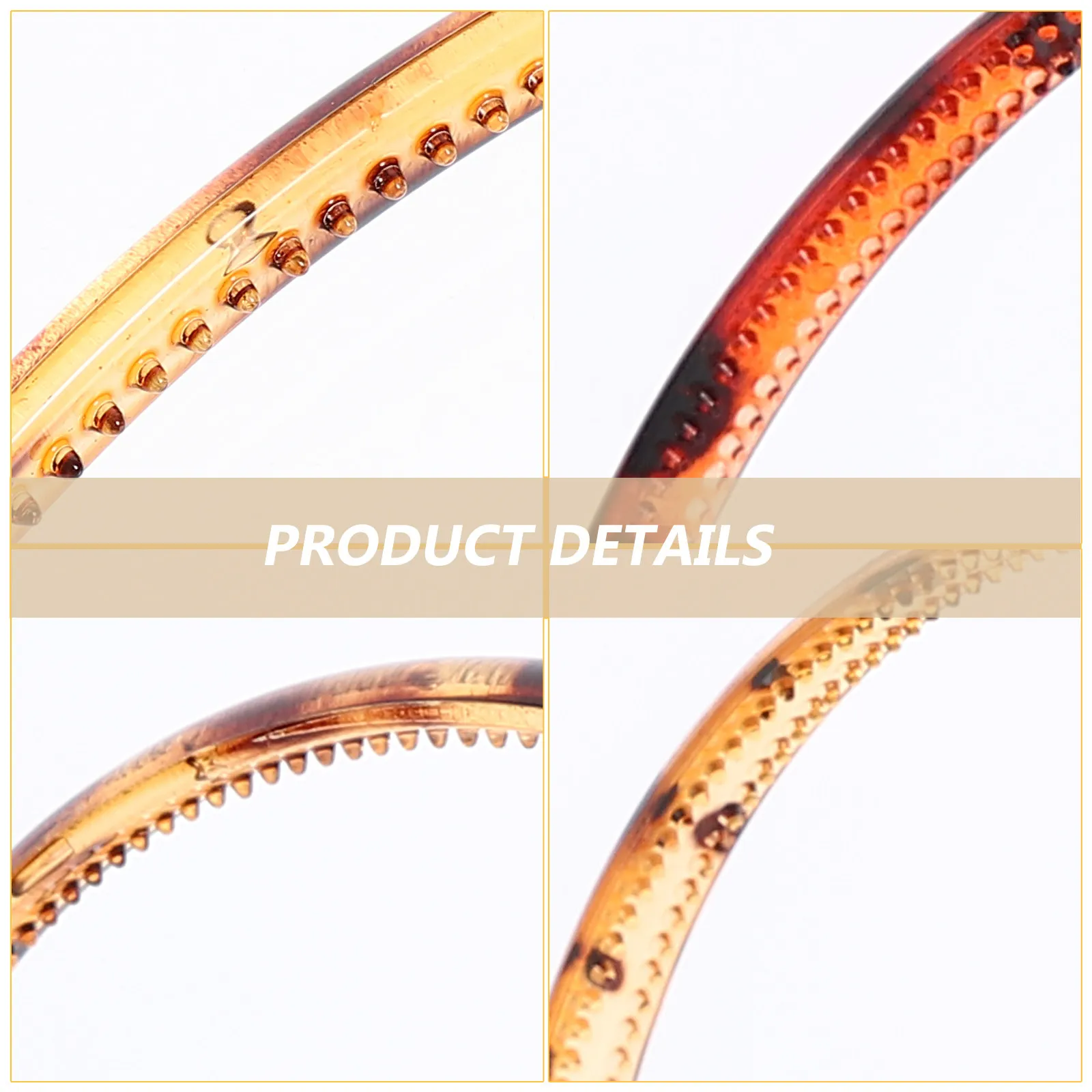 

Набор из 12 легких нескользящих ободков для волос с зубчиками, удобные пластиковые аксессуары для волос для женщин, девушек, подростков, для макияжа и душа