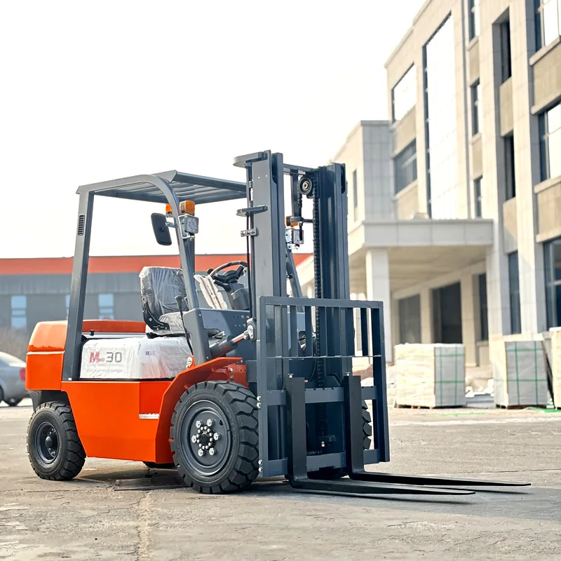 Full-range Forklift 2ton 3Ton Forklift 3ton 3.5 Ton  Diesel Forklift Trucks Hydraulic With Forklift-mounted Container Spreader