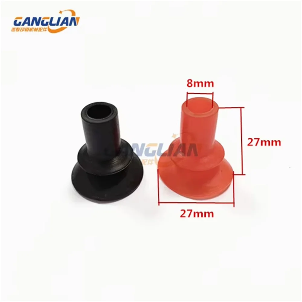 

50pcs Heidelberg rubber sucker suction cup printing machine rubber nozzle