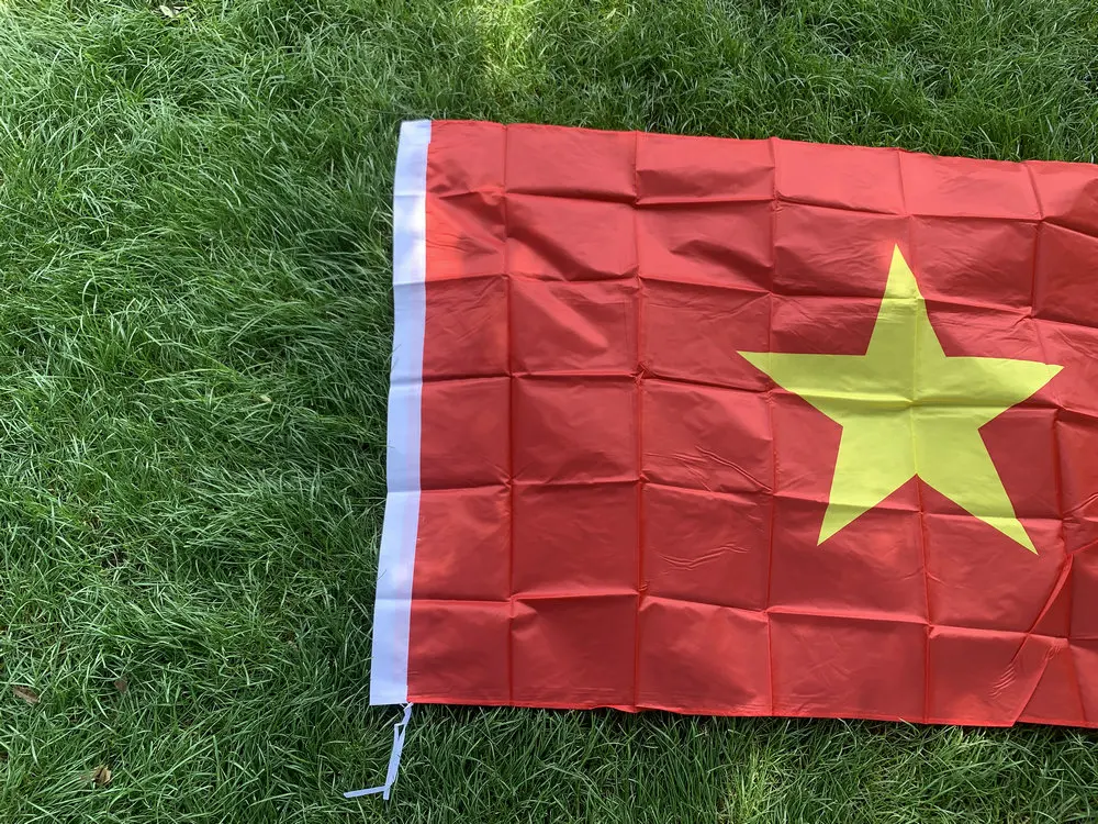 TIKI FLAG 3x5ft 90x150 سنتيمتر فيتنام الفيتنامية العلم معلقة البوليستر لافتة للزينة #4