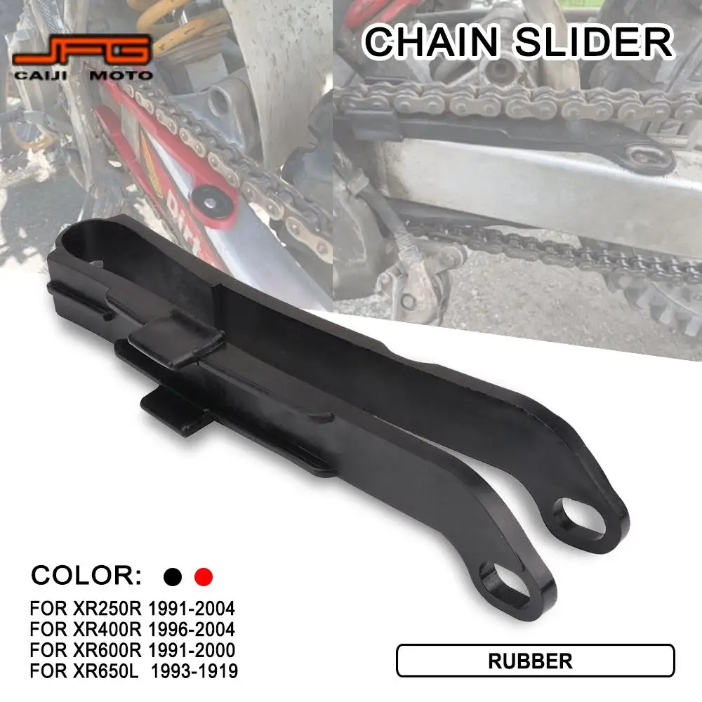 Dispositivo de protección de guía deslizante de cadena para motocicleta, accesorio para HONDA XR XR250R 250 R XR400R 400 R XR600R 600 R XR650L 650 L