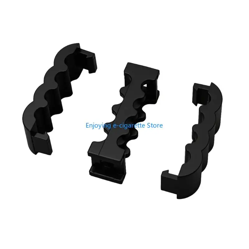 8-poliges ABS-Kabelführungsset für Desktop-Builds, Snap-Lock-Routing-Halter, 10er-Pack für eine saubere – Detail 9
