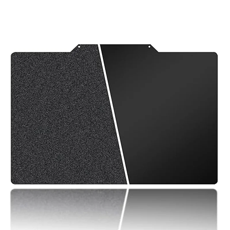 

Anycubic 4Max Pro Black Build Plate 240x280 мм, прочная пружинная стальная пластина с двусторонним покрытием (текстурированная/гладкая PEI), для термостола