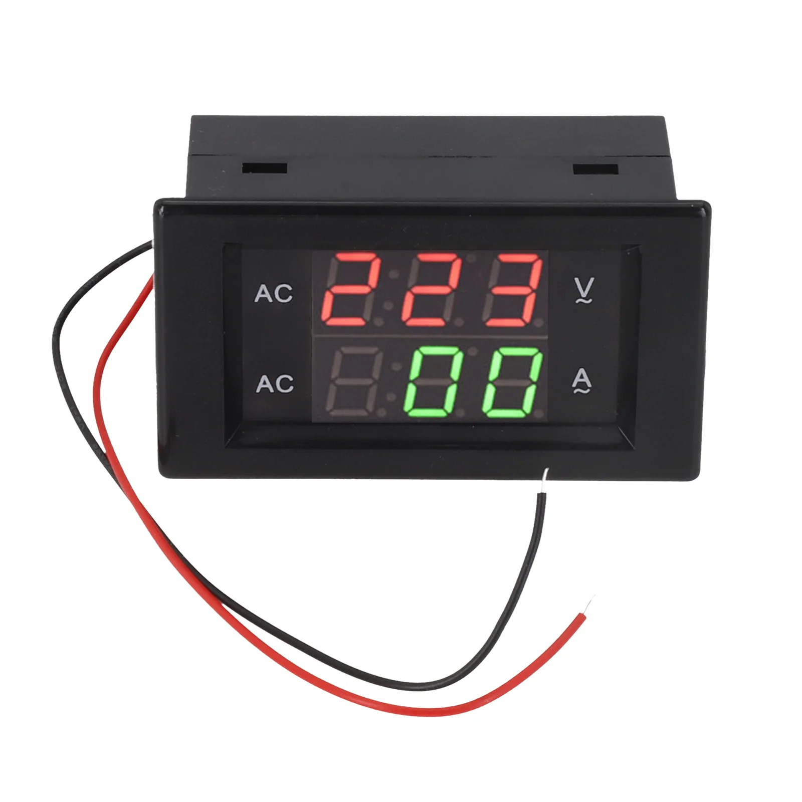 

AC 500V 100A Digital Voltmeter Ammeter Panel With Current Transformer LED Dual Display AC Voltage Meter Current Meter Head