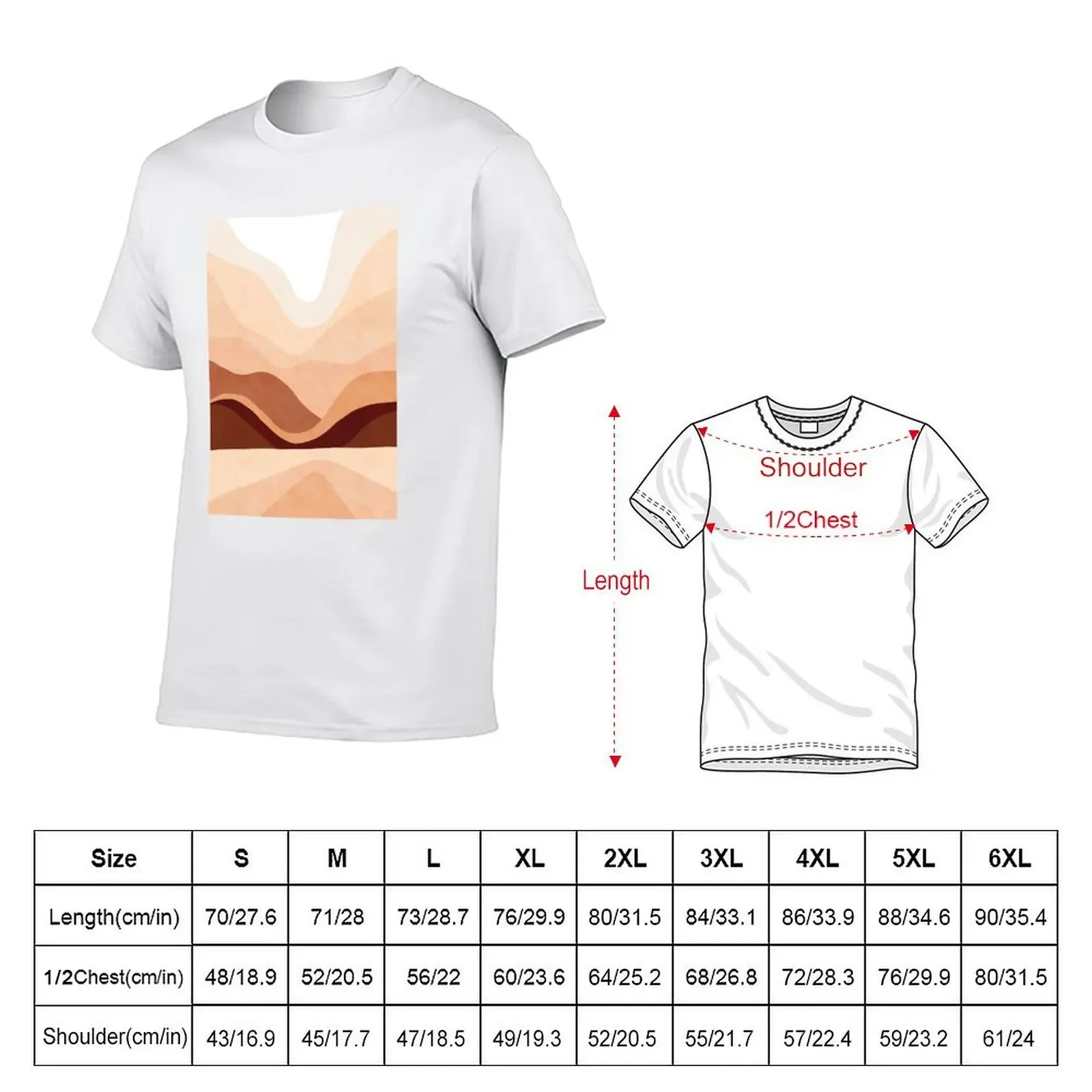 Ombre Sunrise mountain T-Shirt man clothes vintage sweat shirts, men