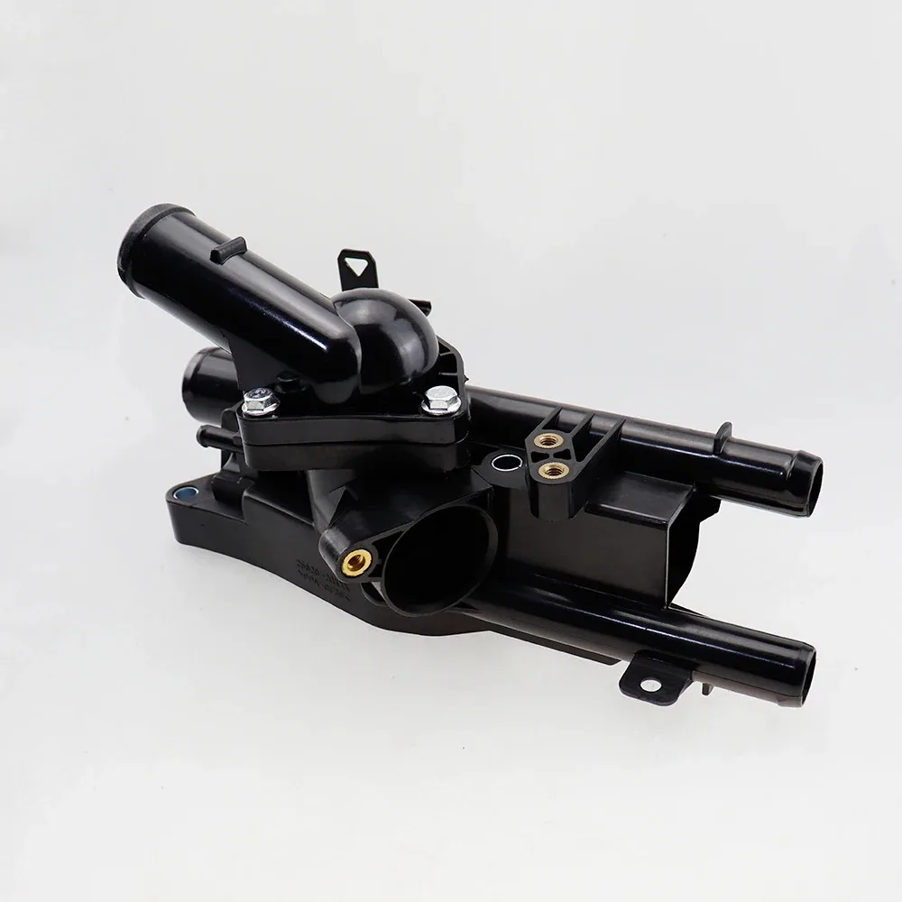 Carcasa  termostato ABS para radiador  motor, salida  bomba  agua refrigerante, compatible con Hyundai, Kia, Sonata, Opt