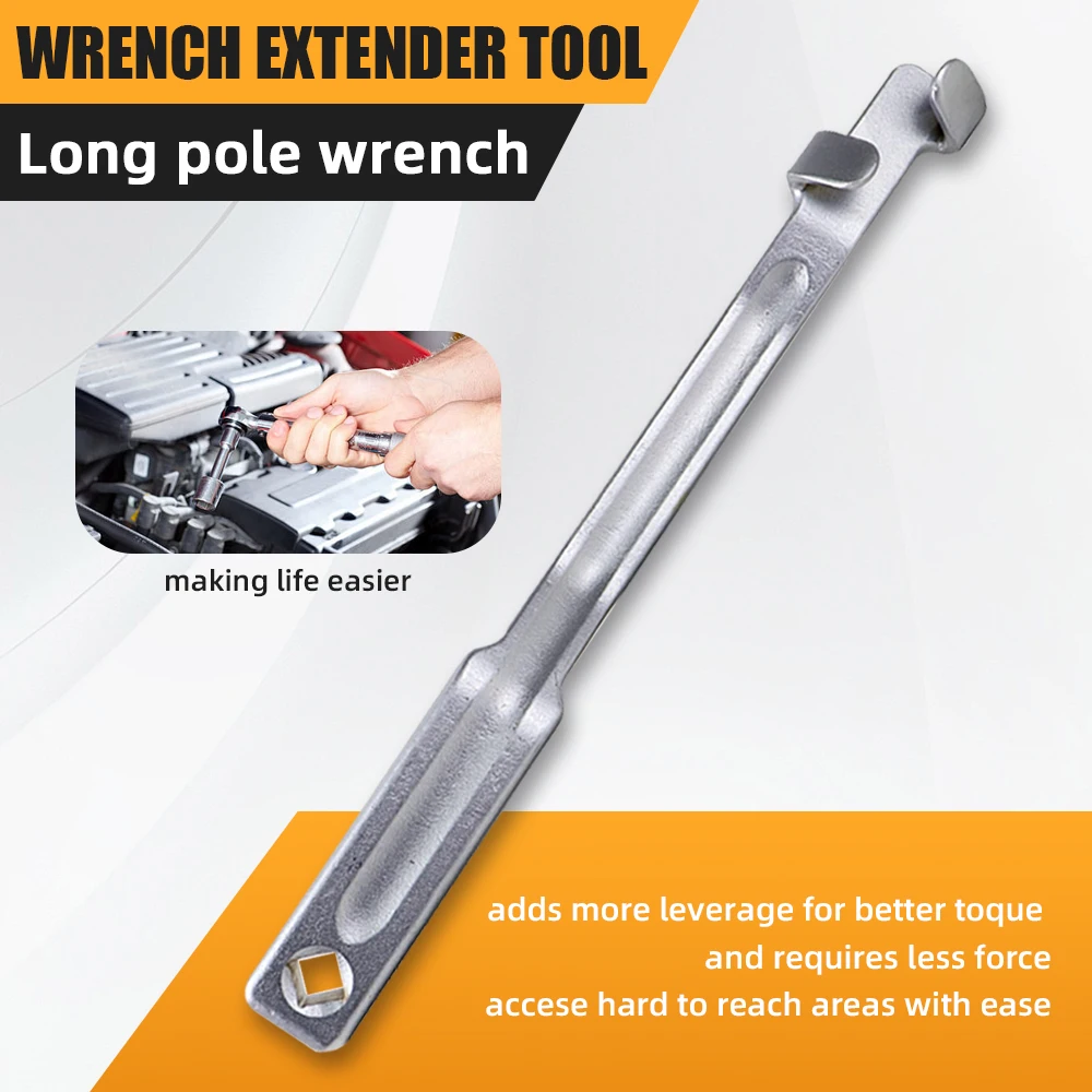 Wrench Extension Tool Lever Arm Extender for Quick Torque Adjustment and Power Assist