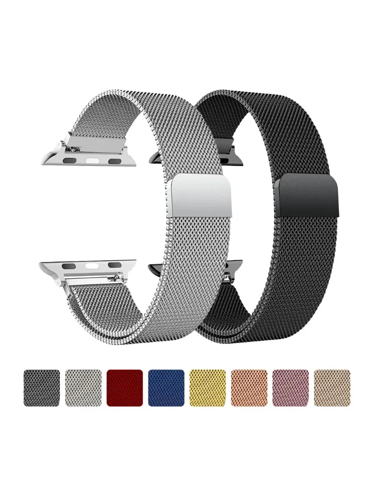 Milanese band voor Apple Watch Ultra 2 49 46 mm 42 mm 44 mm 40 mm 45 mm 41 mm 38 mm armband - afbeelding 2