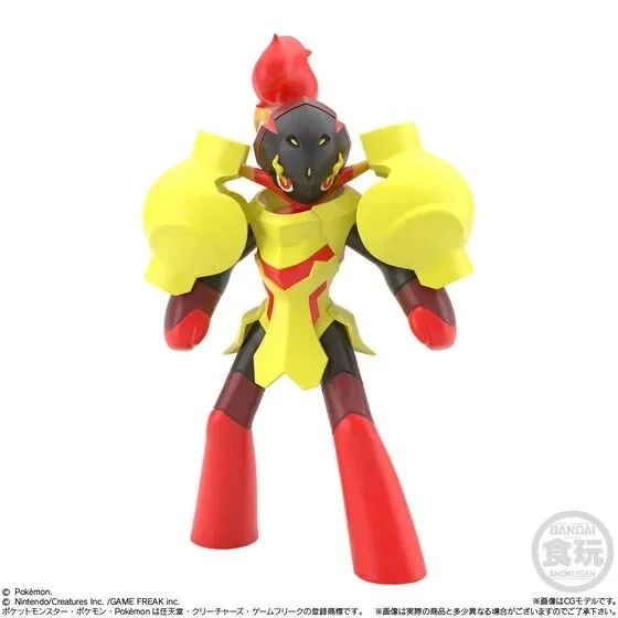 Genuine Elf Scale World Scarlet and Violet Paldea region Ceruledge Armarouge Gimmighoul Haruto1/20 Action Figure Model Toys