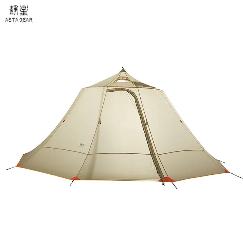 

ASTAGEAR Mountain House 10P Tent Circle Tower Pyramid Team Outdoor Collective Tent Camping Family Tall Tent