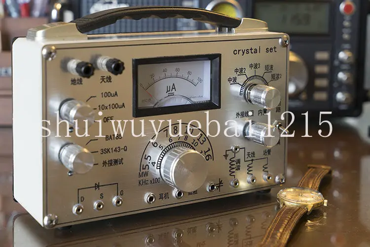 Ore radio, small and beautiful DIY medium and short wave ore radio