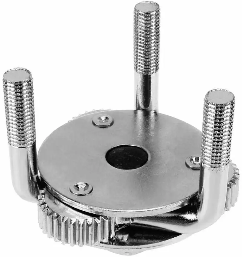 Llave de filtro de aceite de dos vías de 3 mandíbulas, herramienta de removedor de llave de filtro de aceite ajustable Universal