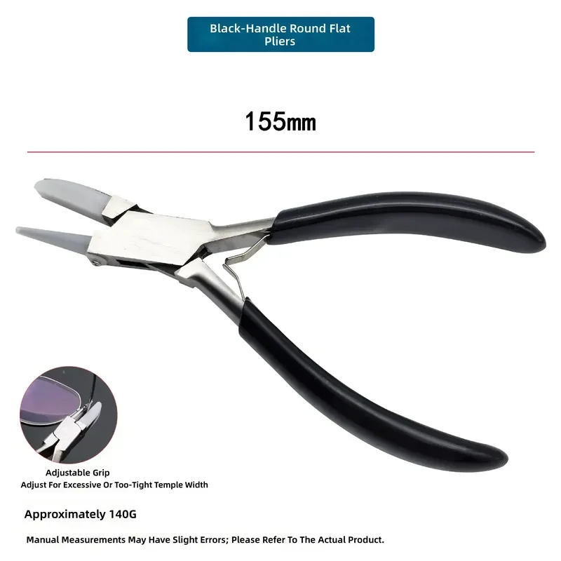 for Glasses Repair Tool Pliers Nose Pad Screw Adjustment Opening Curved Nose Bridge Pile Angle Removal Installation