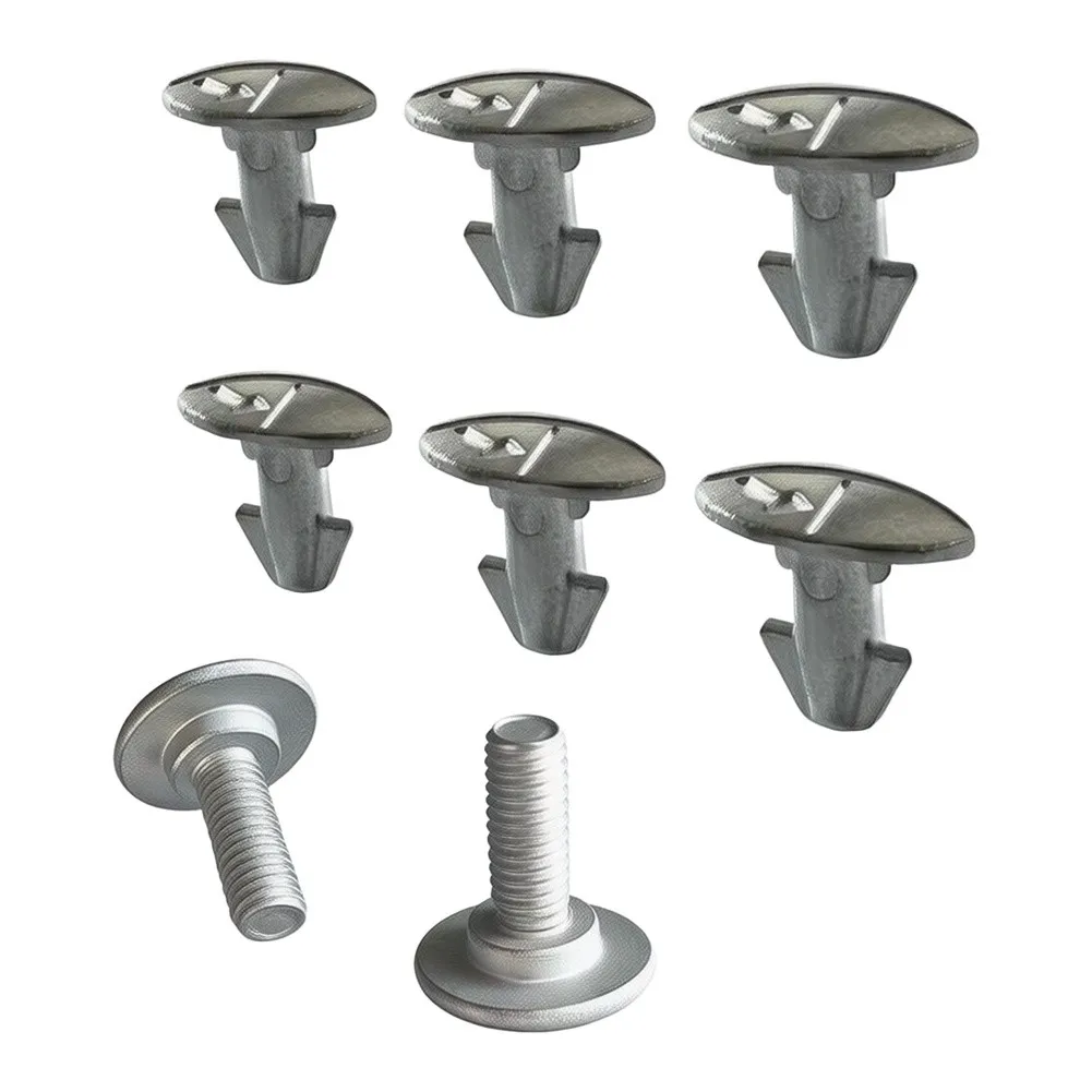 For Engine Maintenance Engine Cover Bolts Skid Plate Fasteners Robust Metal Construction Secure Installation Kit
