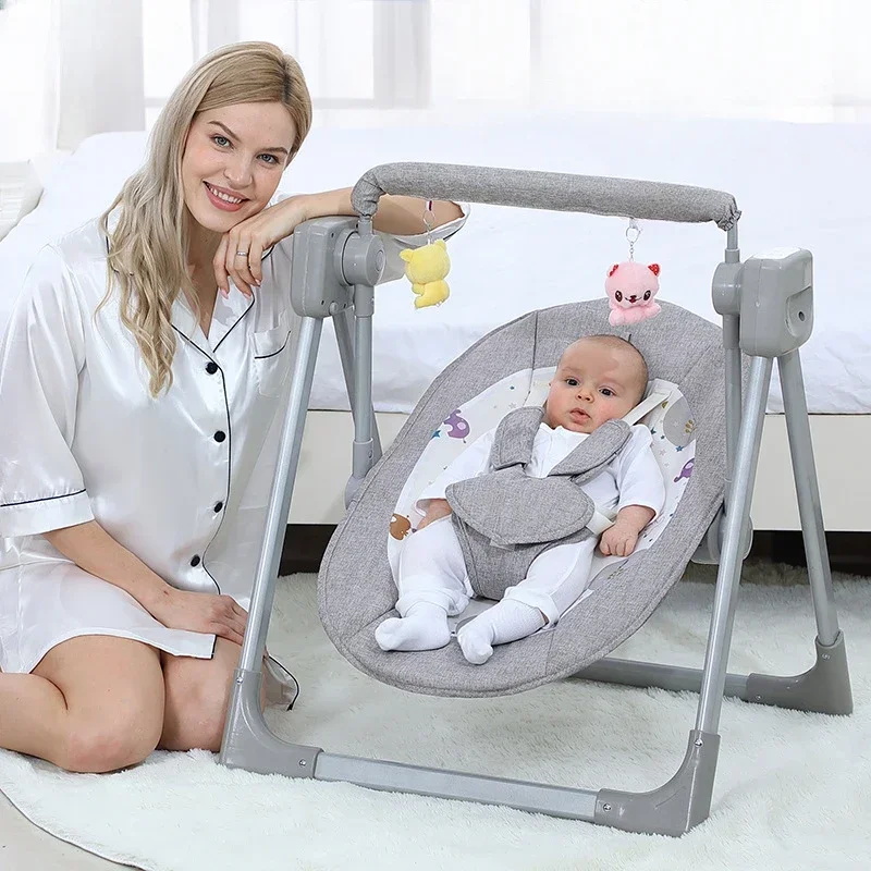 

Mobile Baby Bed,baby Seat Sit,rocking Newborn,baby Swing Chair,Baby Electric Bluetooth Rocking Chair,Lightweight, Furniture