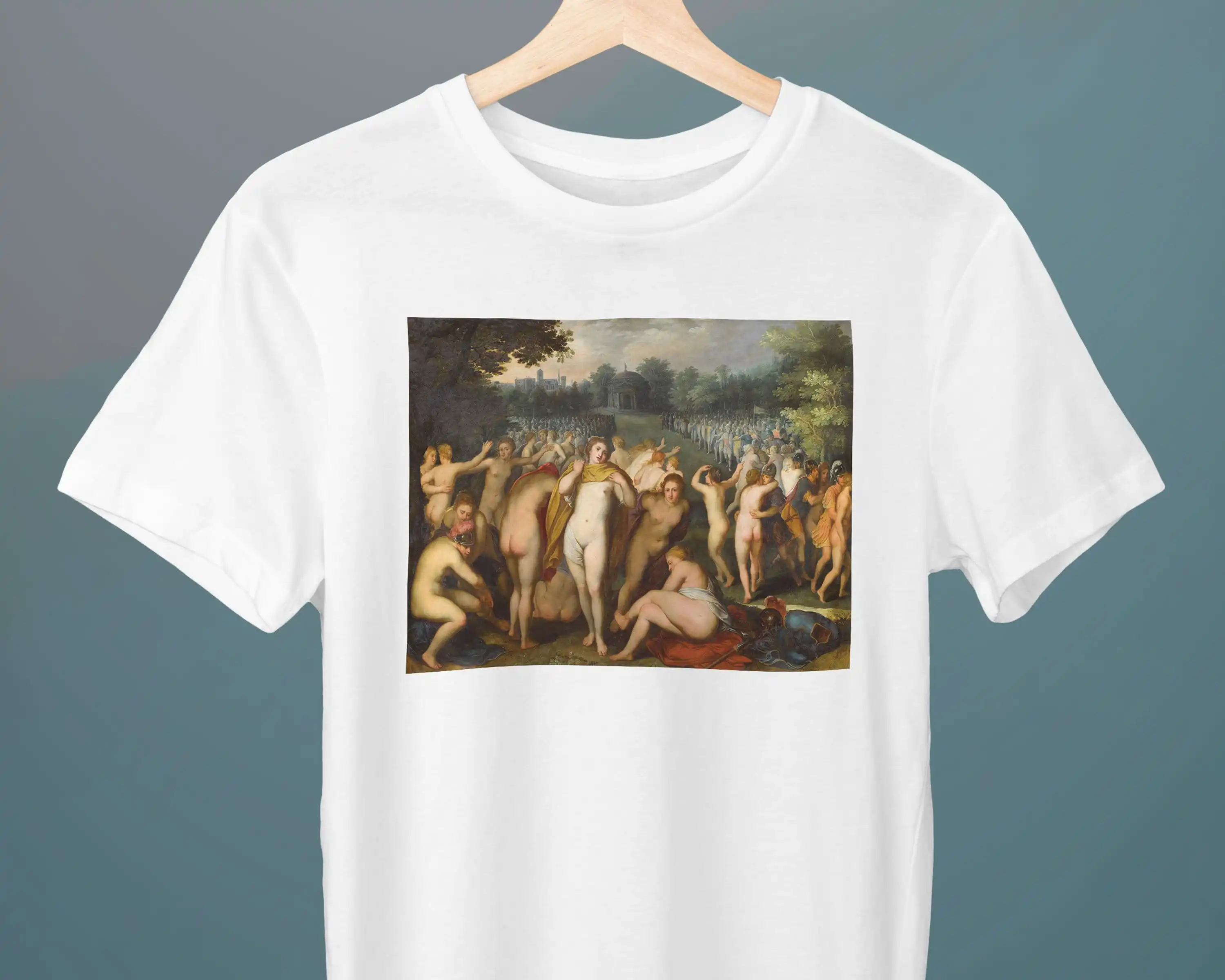 Amazons and Scythians Otto Van Veen Unisex T-shirt Art