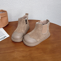 Children Casual Shoes Autumn Winter Baby Girls Boys Snow Boots Soft-soled Non-slip Kids Warm Plush Ankle Boots Outdoor Sneakers