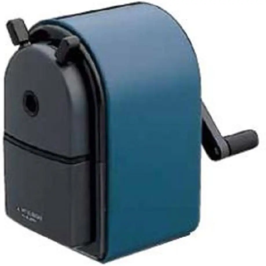 

Синяя деревянная точилка для карандашей с ручным приводом, импорт из Японии, 130.5x86x131 мм