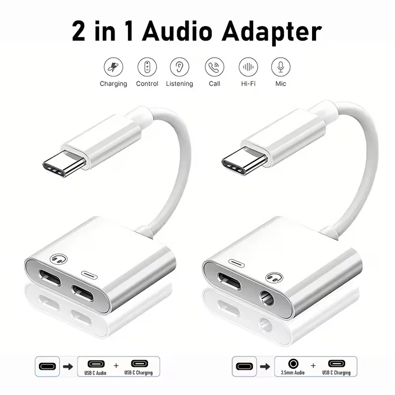 2-In-1 Audio Adapte…