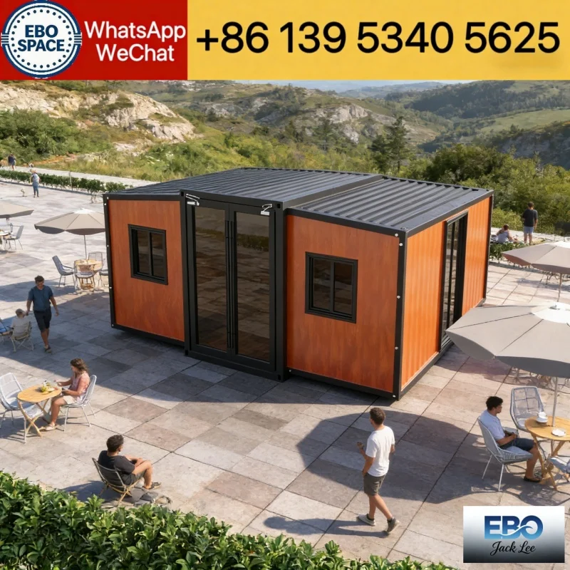 Professional Custom China Made Expandable Container House 20ft 30ft 40ft Prefab Modular Villa Fast Build CE Certified