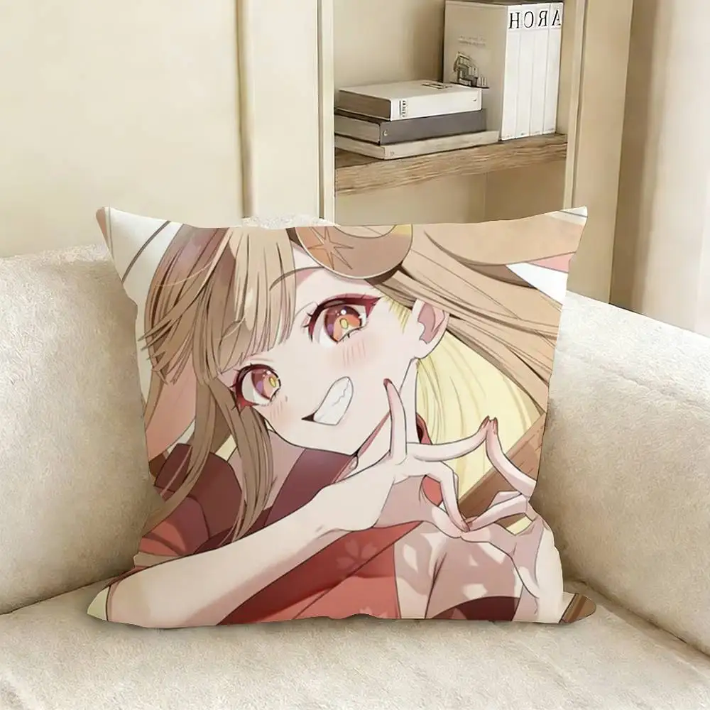 C-Cosmic P-Princess K-Kaguya Pillow Case Living Room Sofa Cushion Cover Suitable For Home Bedroom Room Decoration