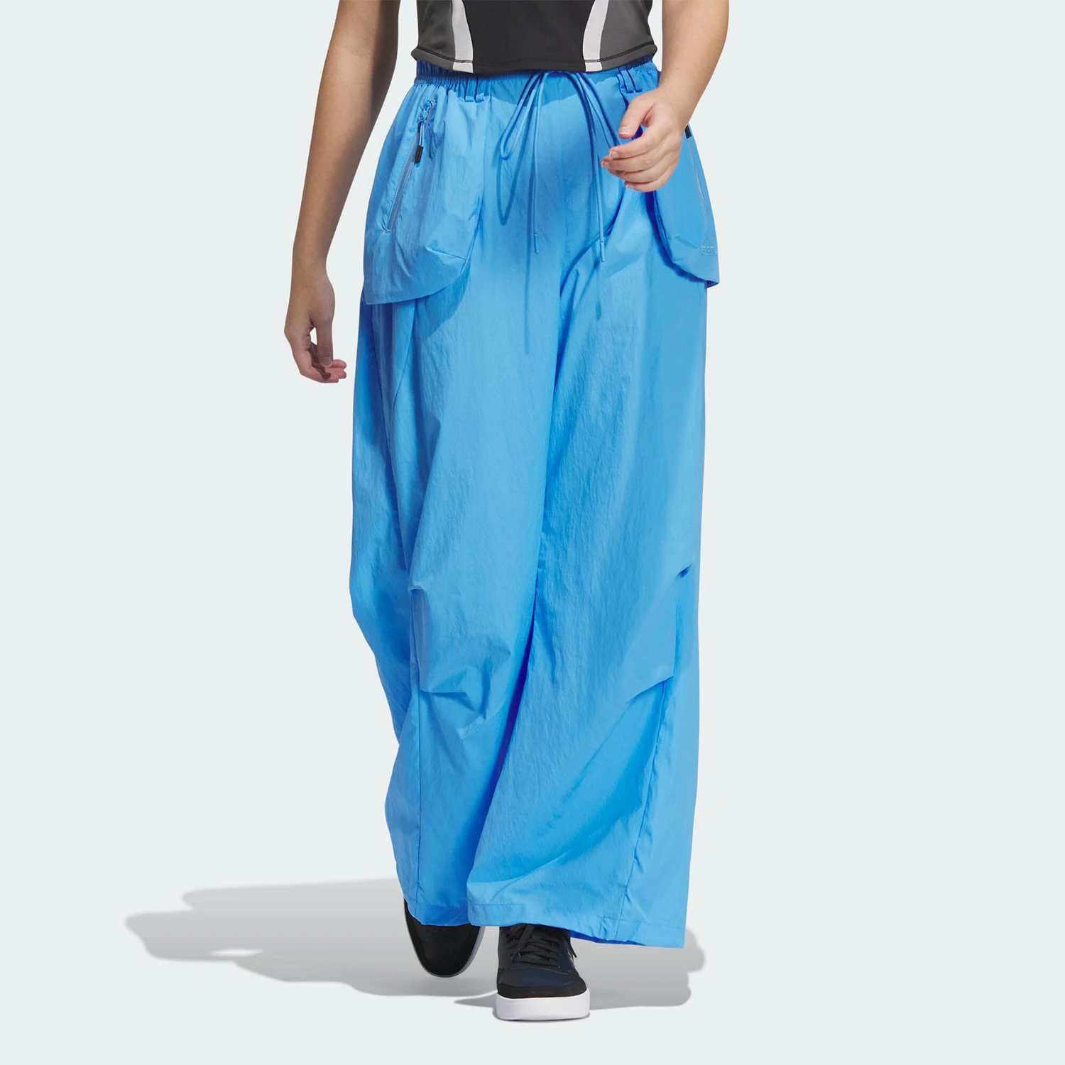 

Adidas genuine FUSTL PARA PNT Women's Water-Repellent Loose Umbrella Pants JJ1580