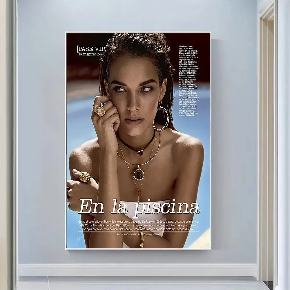 Настенный постер из шелковой ткани Gara Arias, художественное украшение дома, подарок Настенный постер из шелковой ткани Gara Arias, художественное украшение дома, подарок