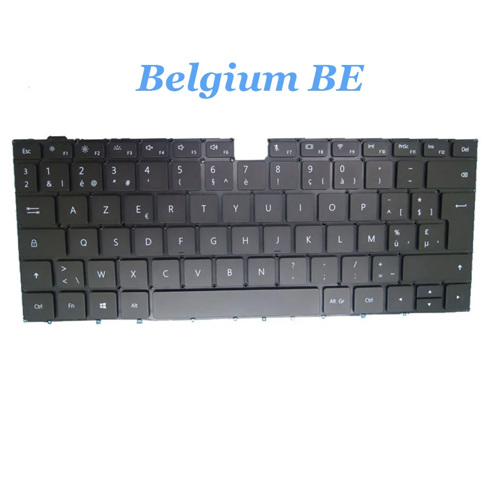 

SP\GR\NE\BE\IT\US\FR\UK\HU\TI Laptop Keyboard For HUAWEI MateBook 14 2021 KLVL-W58W KLVL-W76W Black With Backlit