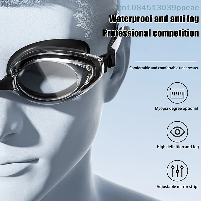 Kacamata Renang Tingkat Lanjut untuk Dewasa: Kolam Profesional, Tahan Air, Anti Kabut, Perlindungan UV Pria, Wanita, dan Remaja