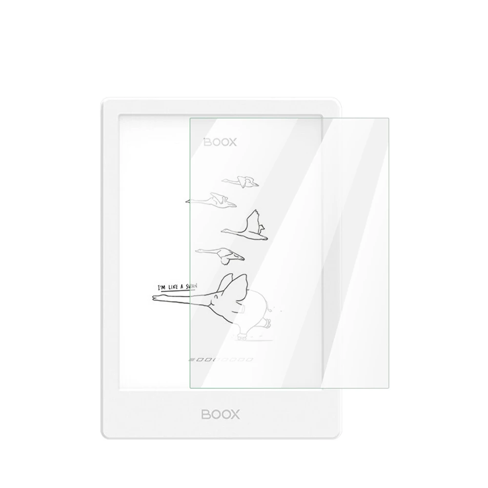 BOOX Poke4S 용 프리미엄 강화 유리 스크린 보호대 필름, 9h 경도 스크래치 방지