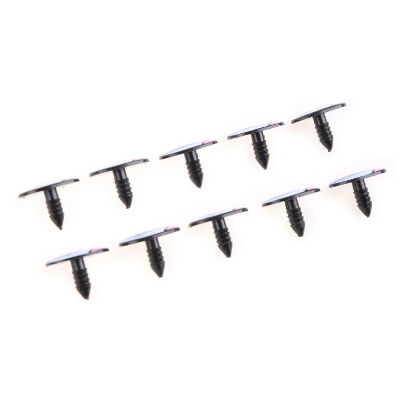 Ojos ovalados de plástico para muñecas, accesorios de 24x18mm, 10 piezas, 5 pares